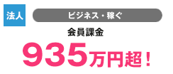 【法人】ビジネス・稼ぐ ダウンロード販売　9,609万円超！